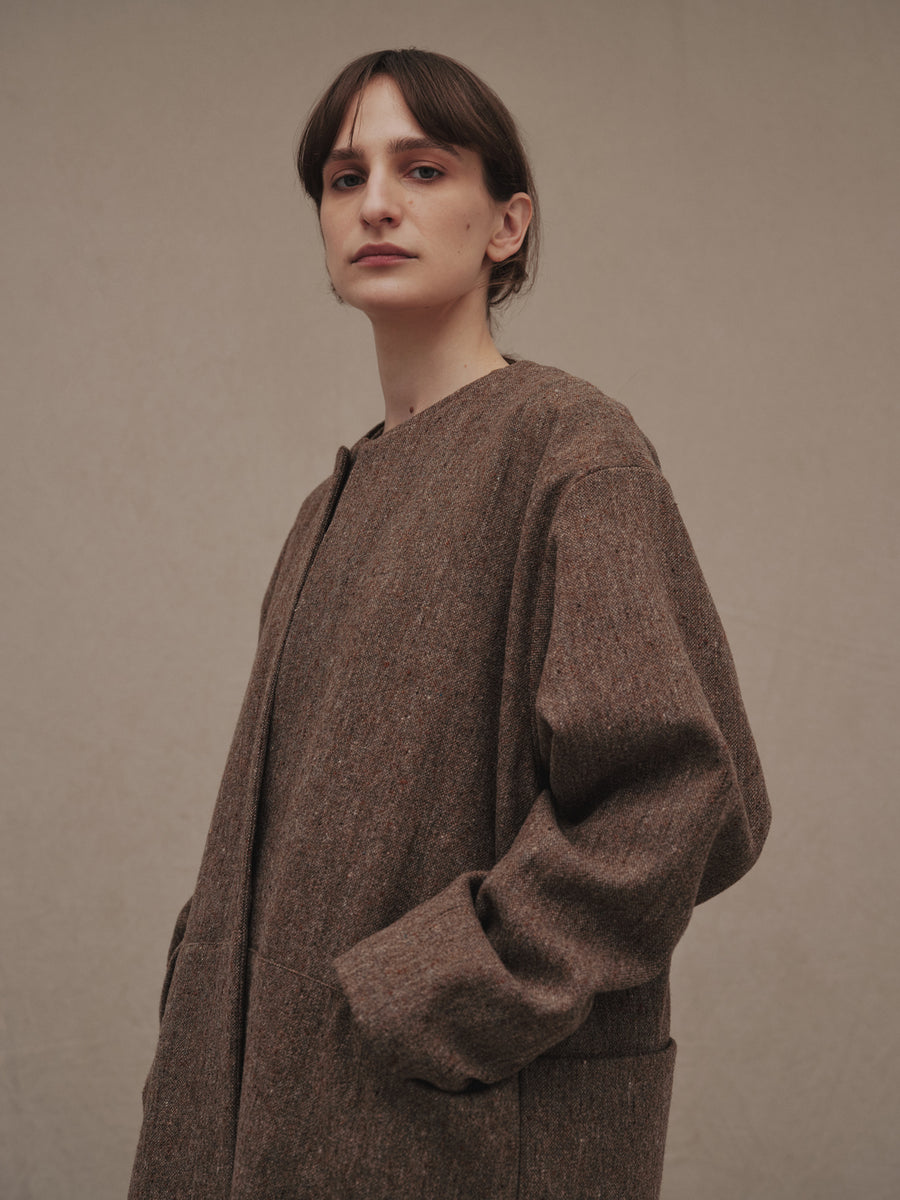 Sand Wool Gardeners Jacket muku