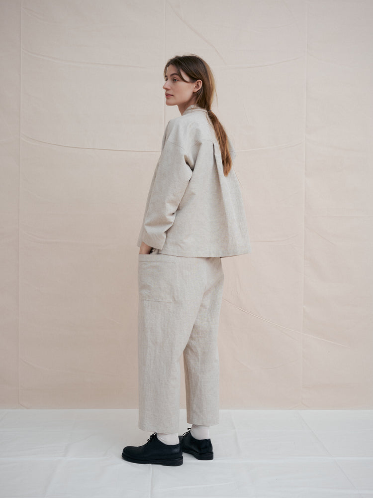 
                  
                    Sand Patterned Side Pocket Pants
                  
                