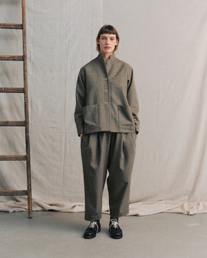 
                  
                    Beige Front Pocket Jacket
                  
                