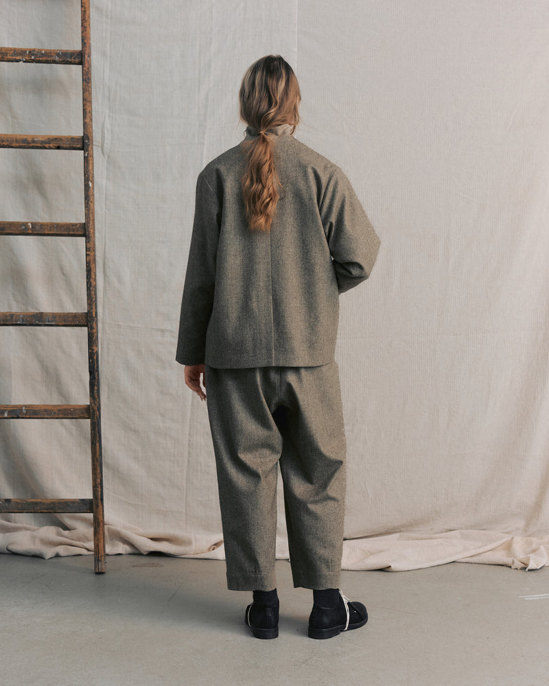 
                  
                    Beige Front Pocket Jacket
                  
                