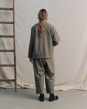 
                  
                    Beige Front Pocket Jacket
                  
                