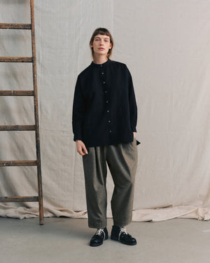 
                  
                    Black Band Collar Shirts
                  
                