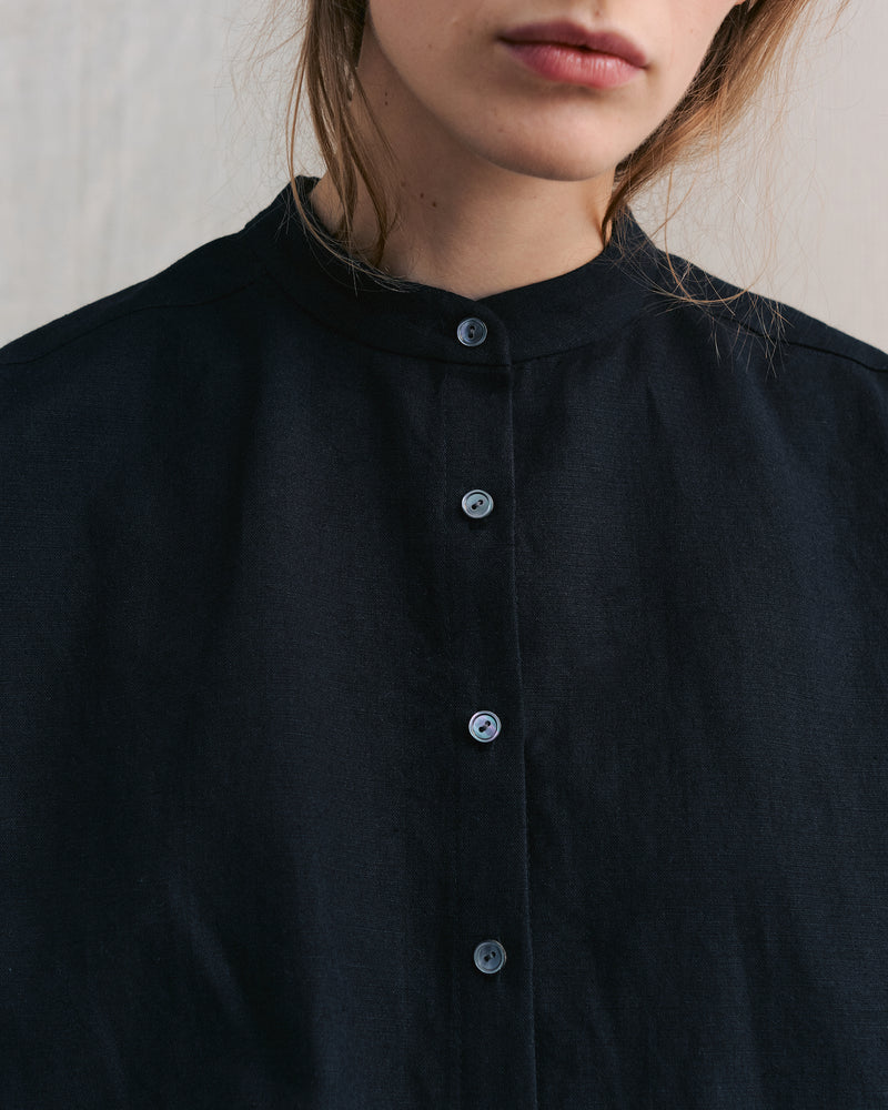 
                  
                    Black Band Collar Shirts
                  
                