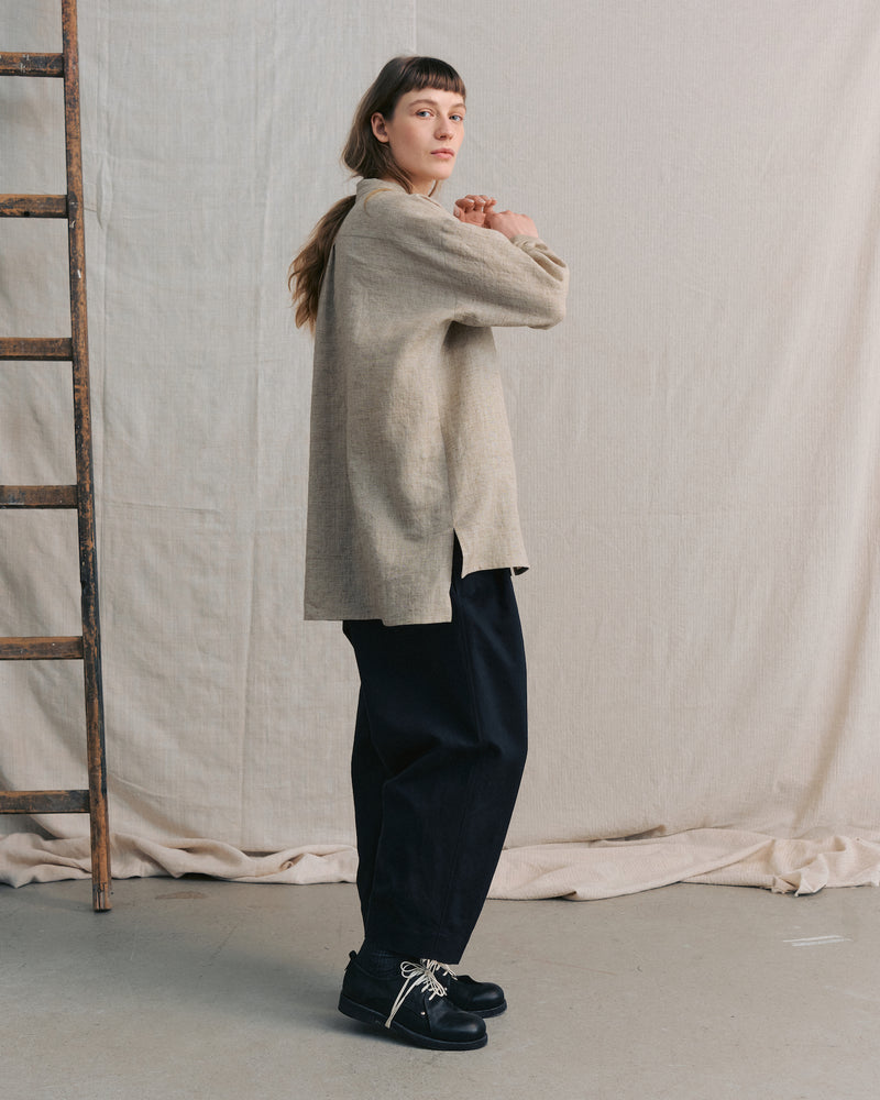 
                  
                    Sand Band Collar Shirts
                  
                