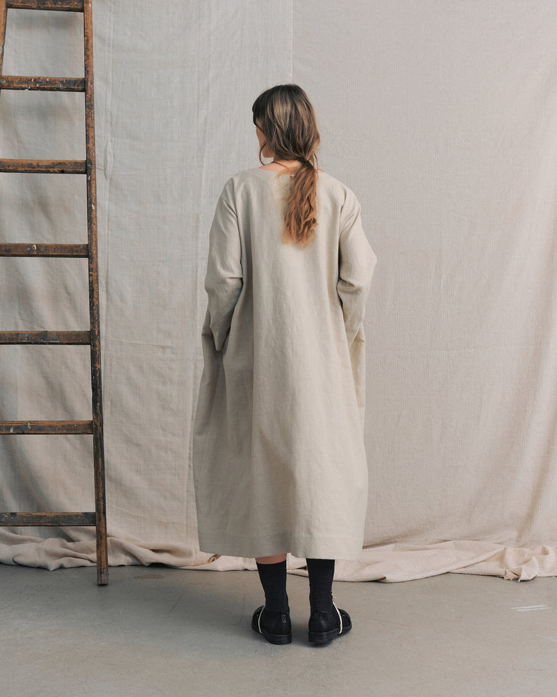 
                  
                    Ivory Side Gathers Dress
                  
                