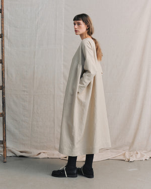 
                  
                    Ivory Side Gathers Dress
                  
                