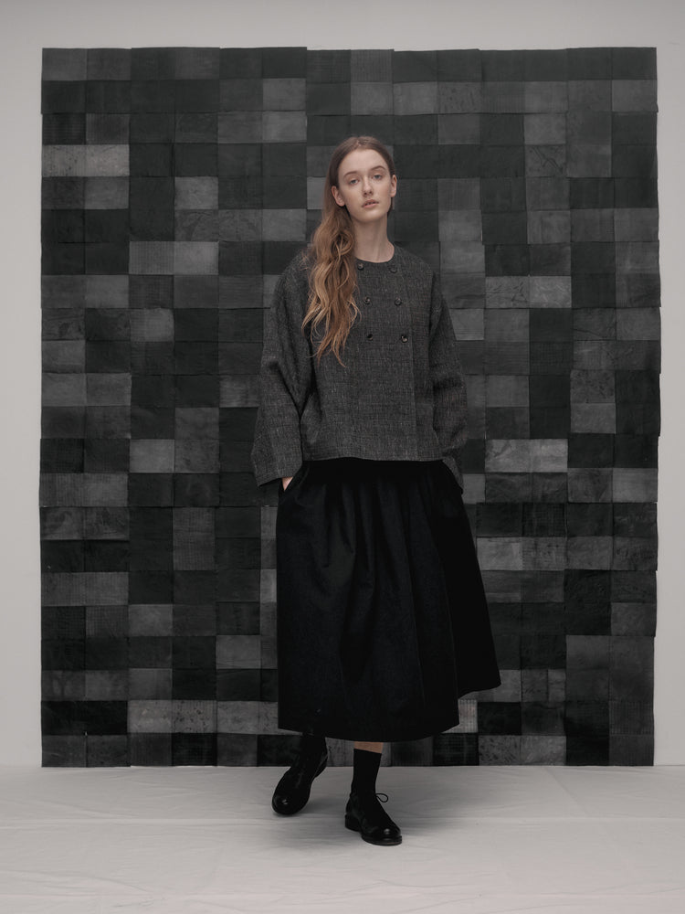 
                  
                    Black Pleated Skirt
                  
                